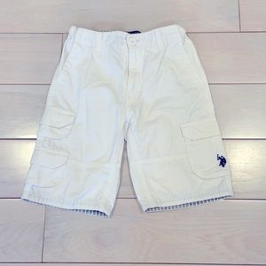 (3 for $25 deal) White boy’s shorts